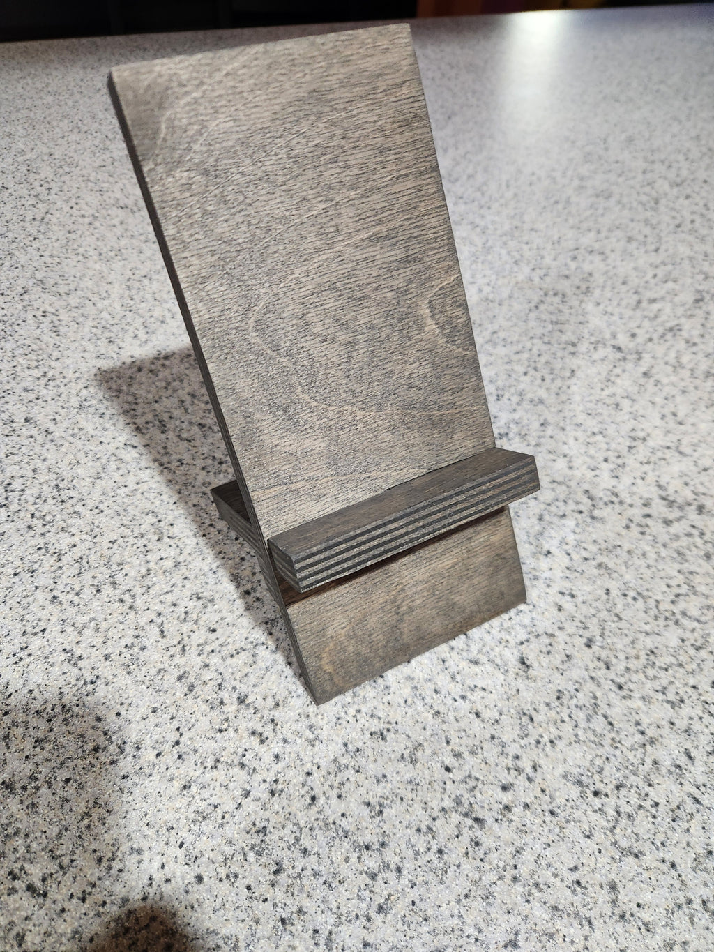 Phone / Tablet Holder Wooden Birch Handmade